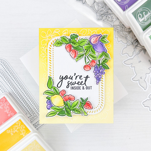 Pinkfresh Studio Die Set-Fruitalicious - PF189823