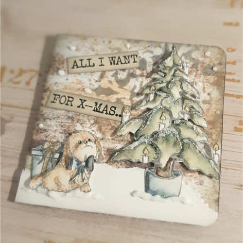 Elizabeth Craft Clear Stamps-All I want... ECCS309