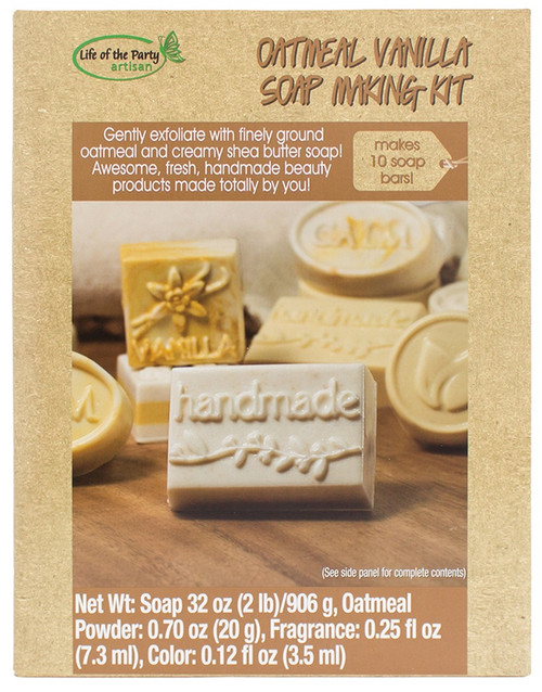 Life Of The Party Vanilla Oatmeal Soap Kit- - 57049 - 649979570499