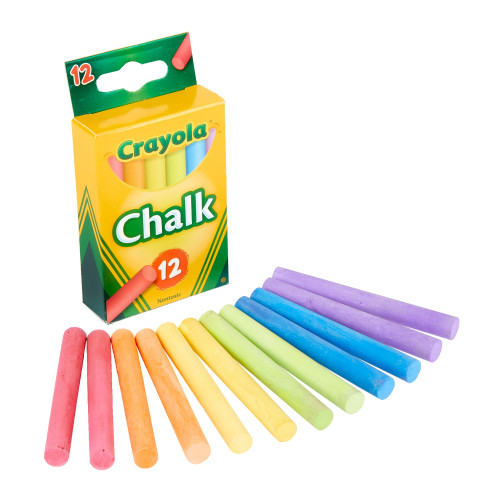 Crayola Chalk-Assorted Colors 12/Pkg - 51-0816 Crayola Chalk-Assorted Colors 12/Pkg - 51-0816