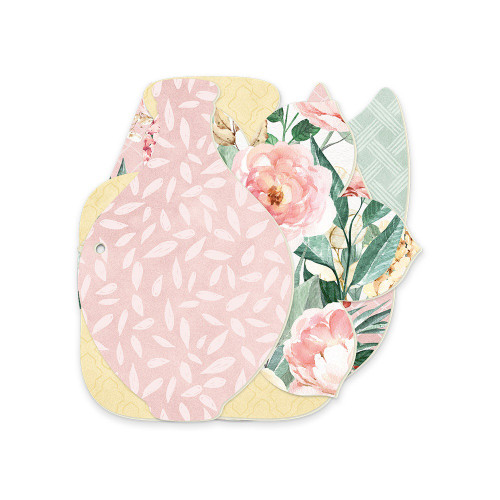 P13 Light Chipboard Album Base With Papers 6"X6"-Mix and Match, Flowerish - P13FLO56 P13 Light Chipboard Album Base With Papers 6"X6"-Mix and Match, Flowerish - P13FLO56