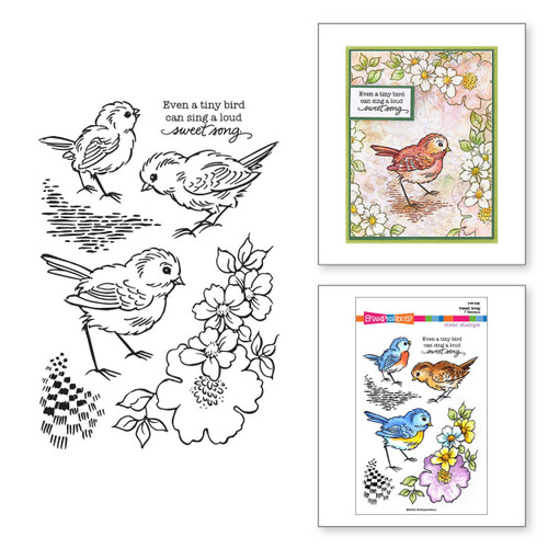 Stampendous Clear Stamps-Sweet Song STP192