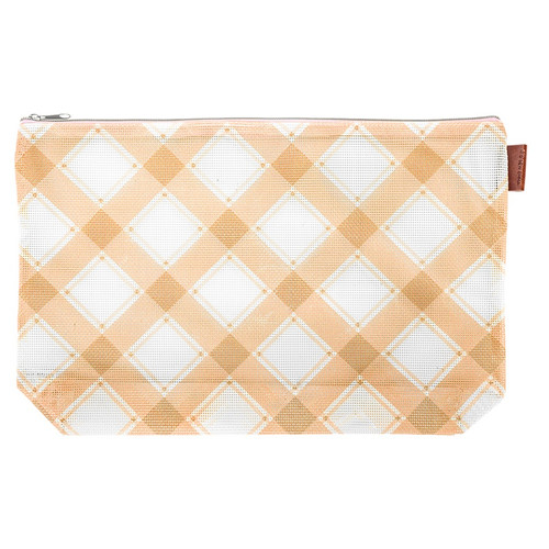 It's Sew Emma Mad For Plaid Project Bag-Pumpkin ISE838 - 658580468781