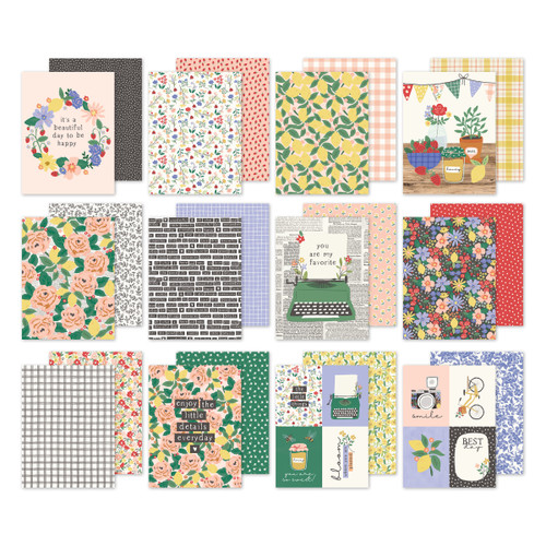 Simple Stories Double-Sided Paper Pad 6"X8" 24/Pkg-The Little Things TLT20215