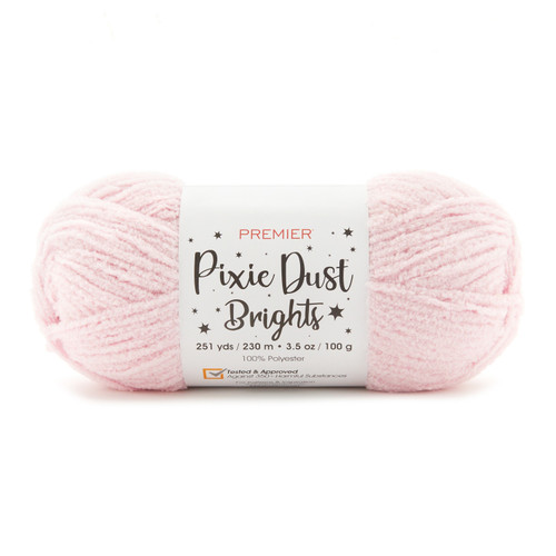 Premier Pixie Dust Brights Yarn-Fairy Pink - 2096-14 - 840166821596