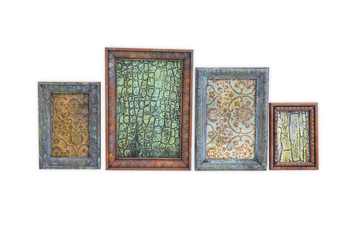 Sizzix 3D Texture Fades Embossing Folder By Tim Holtz-Reptile 666296