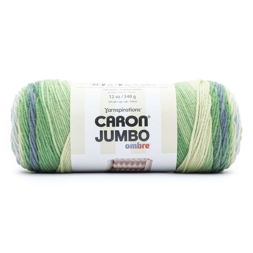 Caron Jumbo Print Ombre Yarn-Lake Mist - 296619-19013 - 057355497832 Caron Jumbo Print Ombre Yarn-Lake Mist - 296619-19013 - 057355497832