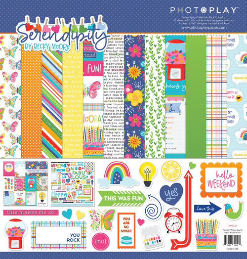 Photoplay Cardstock Variety Pack 8/Pkg-Fresh Picked 2