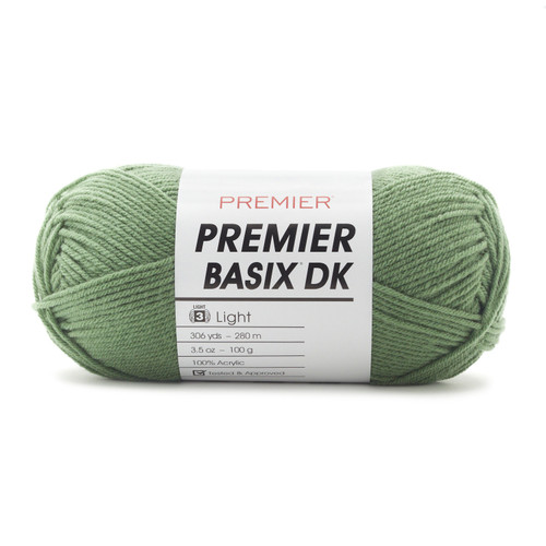 Premier Yarns Basix DK Yarn-Fern 1142-62 - 840166819791