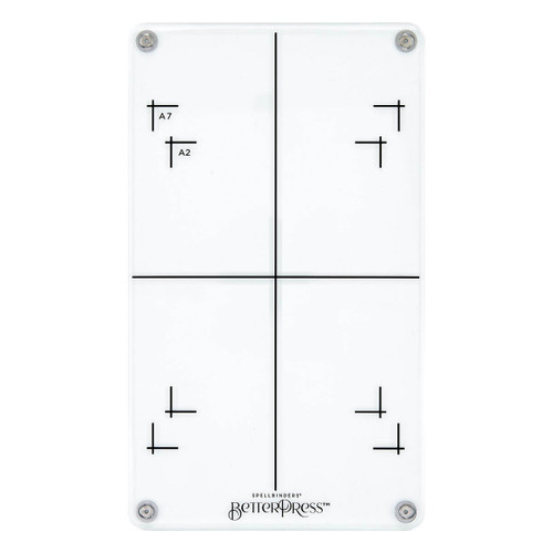 Spellbinders BetterPress Platen Replacement-10.5"X6.13" - BP086