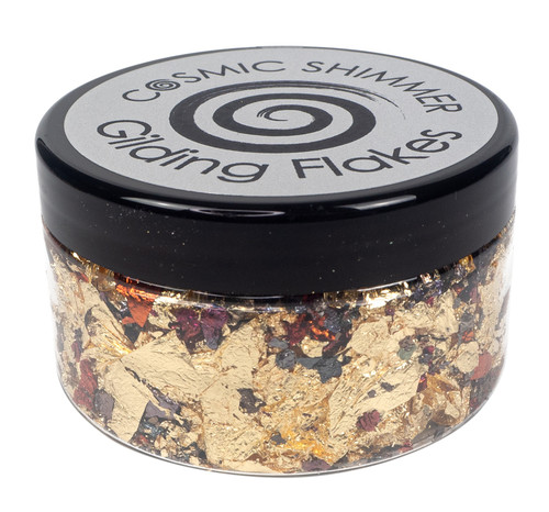 Creative Expressions Cosmic Shimmer Gilding Flakes 100ml-Sunlit Forest CSGFSM2-FOR - 5055260927456