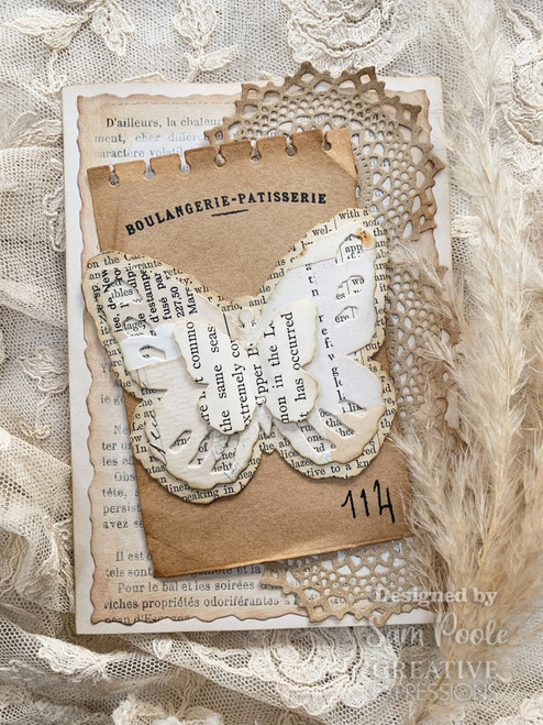 Creative Expressions Craft Dies By Sam Poole-Shabby BasicsVictorian Lace CEDSP017