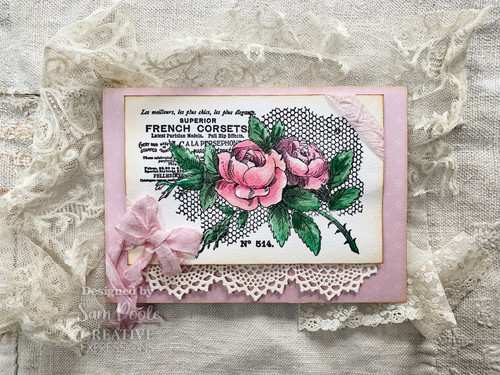 Creative Expressions Craft Dies By Sam Poole-Shabby BasicsVictorian Lace CEDSP017