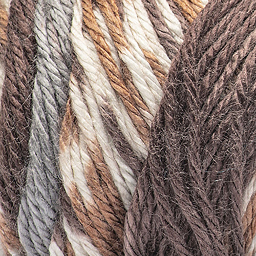 Caron Simply Soft Freckle Stripes Yarn-Sienna - 291075-75002