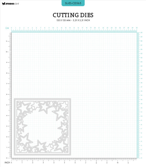 Studio Light Essentials Cutting Die-Nr. 565, Star Square LESCD565