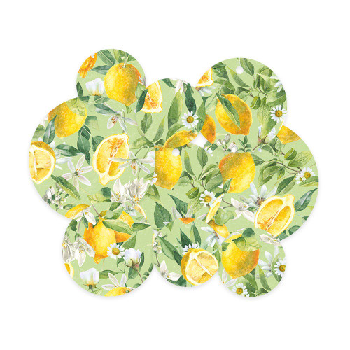Fresh Lemonade Double-Sided Cardstock Tags 9/Pkg-#01 - P13LEM21