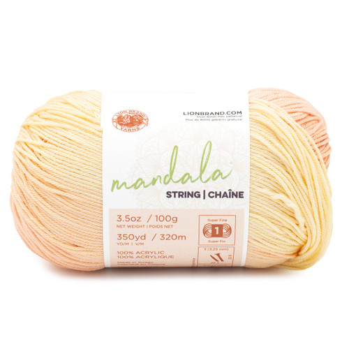 Lion Brand Mandala String Yarn-Jazz 557L-201DF - 023032125145