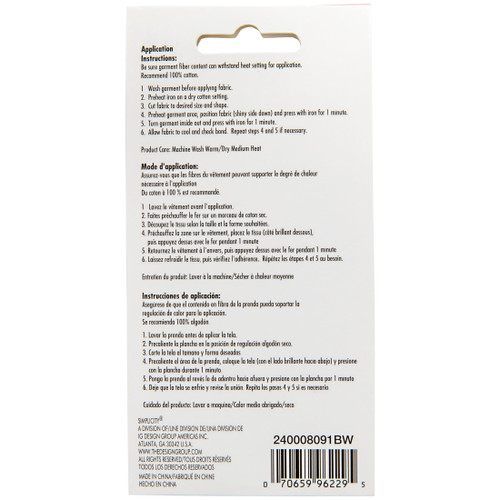 Bondex Iron-On Twill Patches 5"X7" 2/Pkg-Beige - 240 008-091BW Bondex Iron-On Twill Patches 5"X7" 2/Pkg-Beige - 240 008-091BW