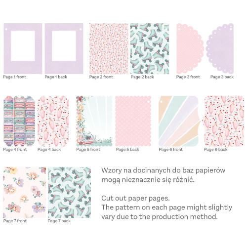 P13 Chipboard & Paper Album Base Set 6"X6"-Have Fun - P13HAV56 P13 Chipboard & Paper Album Base Set 6"X6"-Have Fun - P13HAV56