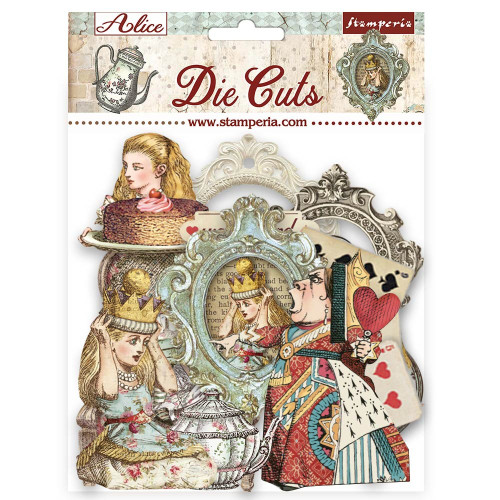 Stamperia Die-Cuts-Alice DFLDC76 - 5993110027744