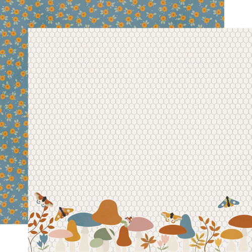 25 Pack Acorn Lane Double-Sided Cardstock 12"X12"-Happy Harvest SSAL12-21008 - 810112385328