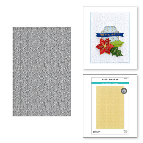 2 Pack Spellbinders Embossing Folder-Moonline Stars SES053