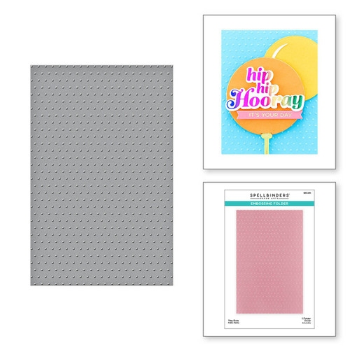 2 Pack - Spellbinders Embossing Folder-Tiny Dots - SES051 2 Pack - Spellbinders Embossing Folder-Tiny Dots - SES051