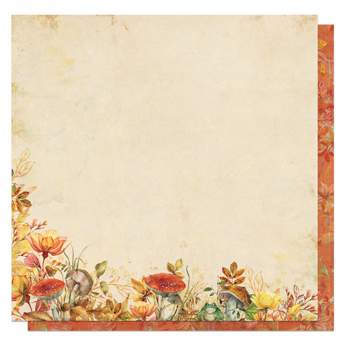 25 Pack Meadow's Glow Double-Sided Cardstock 12"X12"-Happy Harvest GLO12-4291 - 709388342916