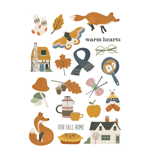 2 Pack Simple Stories Sticker Book 12/Sheets-Acorn Lane AL21023