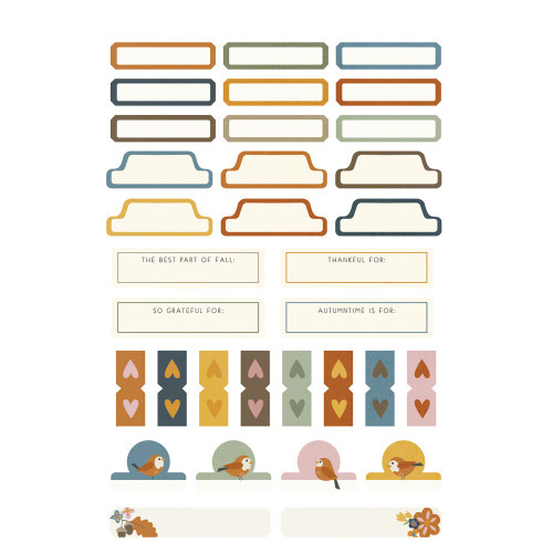 2 Pack Simple Stories Sticker Book 12/Sheets-Acorn Lane AL21023