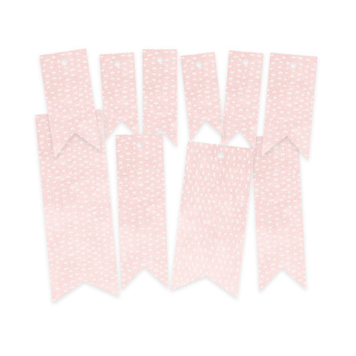 4 Pack Flowerish Double-Sided Cardstock Tags 10/Pkg-#02 P13FLO22