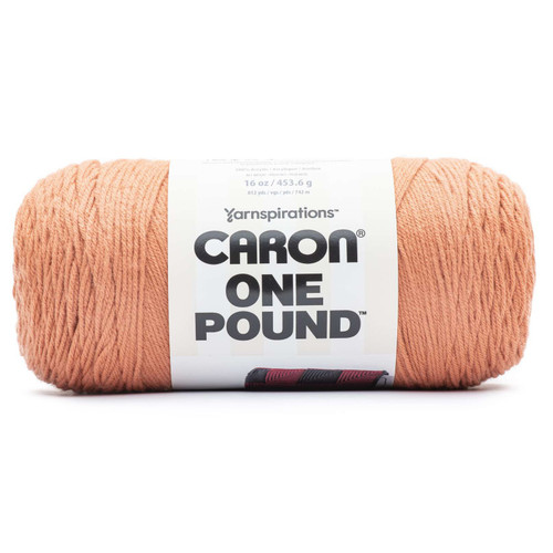 2 Pack - Caron One Pound Yarn-Faded Brick - 294010-10653 - 057355497771