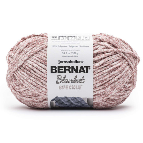 2 Pack - Bernat Blanket Speckle Yarn-Clay Brick - 161102-02001 - 057355510616