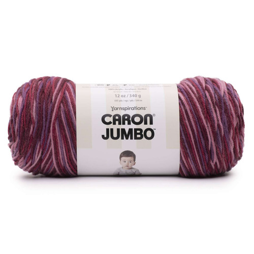 2 Pack - Caron Jumbo Print Yarn-Pink Kiss - 294009-09051 - 057355468870