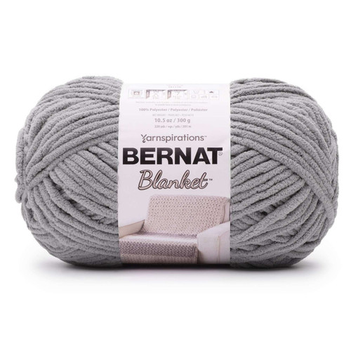 2 Pack - Bernat Blanket Big Ball Yarn-Vapor Gray - 161110-10960 - 057355470040 2 Pack - Bernat Blanket Big Ball Yarn-Vapor Gray - 161110-10960 - 057355470040