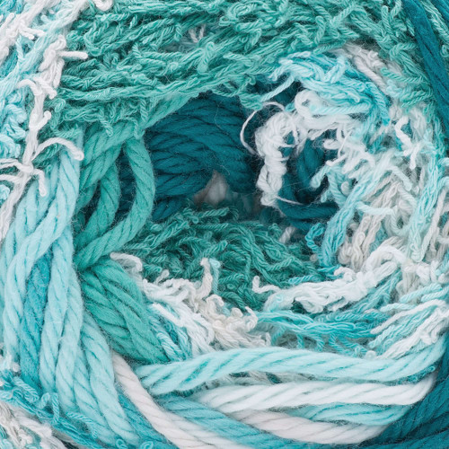 6 Pack - Lily Sugar'n Cream Yarn - Scrub Off-Deep Turquoise - 102090-90029