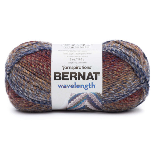 3 Pack Bernat Wavelength Yarn-Orange Sodalite 161007-07015 - 057355453500
