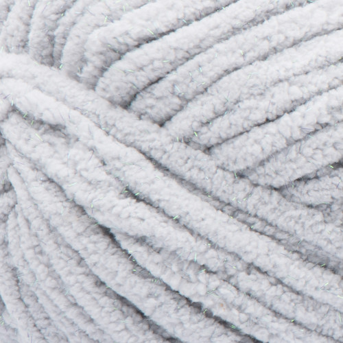 2 Pack - Bernat Blanket Sparkle Yarn-Moon Gray - 161270-70011
