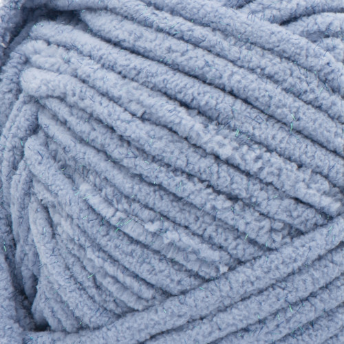 2 Pack - Bernat Blanket Sparkle Yarn-Dusty Blue - 161270-70013