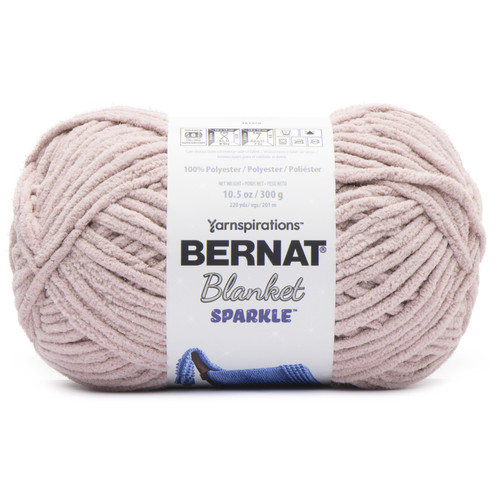 2 Pack - Bernat Blanket Sparkle Yarn-Fig - 161270-70014 - 057355480681 2 Pack - Bernat Blanket Sparkle Yarn-Fig - 161270-70014 - 057355480681