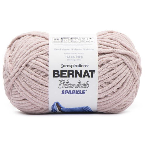 2 Pack Bernat Blanket Sparkle Yarn-Fig 161270-70014 - 057355480681