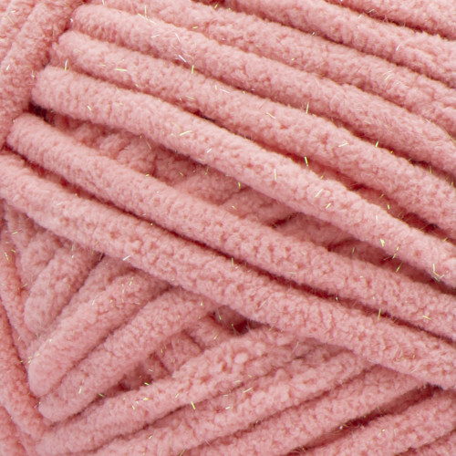2 Pack - Bernat Baby Blanket Sparkle Yarn-Rose Glow - 161271-71002