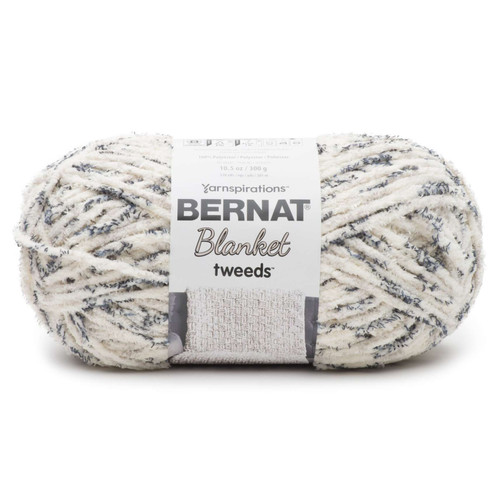 2 Pack - Bernat Blanket Tweeds Yarn-Ivory Tweed - 161238-38001 - 057355428157