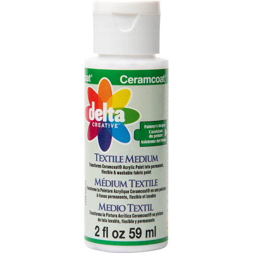 6 Pack - Delta Ceramcoat Painters Helper Textile Medium-2oz - 10300D - 017158103026 6 Pack - Delta Ceramcoat Painters Helper Textile Medium-2oz - 10300D - 017158103026