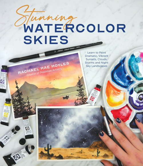 Stunning Watercolor Skies-Softcover - 45679028 - 9781645679028 Stunning Watercolor Skies-Softcover - 45679028 - 9781645679028