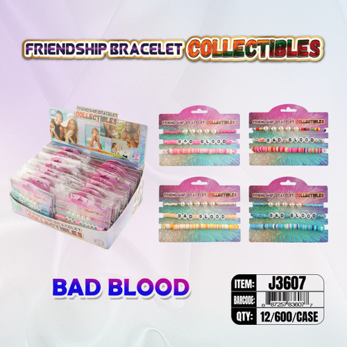 Collectible Friendship Bracelet-Bad Blood J3607 - 887257836077