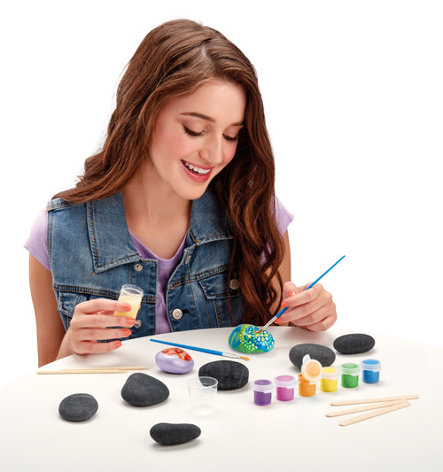 4 Pack Cra-Z-Art Shimmer 'N Sparkle Inspirational Rock Art Kit655204