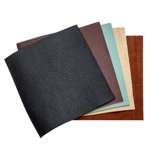 3 Pack Realeather Leather Value Pack 5"X5" 5/Pkg-Assorted C0505-05