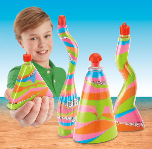 4 Pack - Cra-Z-Art Sand Art Kit-Makes 4 - 124044