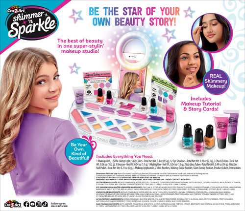 2 Pack - Cra-Z-Art Shimmer 'N Sparkle Light Up Beauty Studio- - 173462 2 Pack - Cra-Z-Art Shimmer 'N Sparkle Light Up Beauty Studio- - 173462